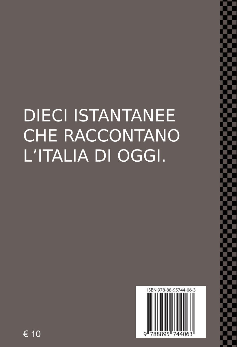 Copertina Polaroid di Gianluca Mercadante - retro Copertina Polaroid di Gianluca Mercadante - retro